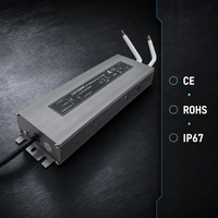 Alimentation Étanche IP67 12V 20A 250W AC/DC pour Bande LED Extérieure