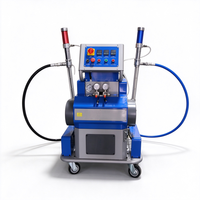 Machine professionnelle de pulvérisation de mousse à cellules ouvertes haute pression pour revêtement de bassins aquacoles