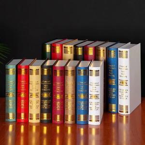 Vintage Faux Decoratief Boek Bruiloft Kantoor Boekenplank Koffietafel Hotel Decoratie Nep Boeken Home Decor Faux Boeken - Product Image 3