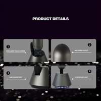 Diffuseur d'arômes de luxe pour la maison et le bureau, capacité de 100 ml, éclairage LED, rechargeable, sans eau, diffuseur d'huiles essentielles