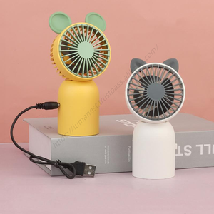 Ventilador de Mano Portátil WXL186 de Verano para Escritorio, Recargable, Mini Enfriador, para Viajes al Aire Libre, Diseño de Conejo - Product Image 5