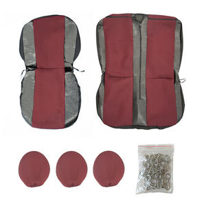 Hochwertiger LKW-Van Vordersitz 2 1 Kühlung atmungsaktiver Auto-Sitz bezug Sitz bezug Universal Universal-Autos itz bezüge Set - Product Image 4