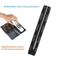 Escáner Portátil Inalámbrico de Mano IScan con Doble Rodillo para Documentos A4, Pantalla LED, Compatible con 1050DPI/600DPI/300DPI/PDF/JPG/TF