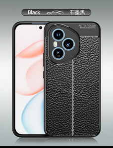 Funda de teléfono móvil de cuero TPU de silicona suave Litchi a prueba de golpes para Huawei <span class=keywords><strong>Honor</strong></span> 400 Nova 14 Pro Mate 70 Pro fundas traseras - Product Image 6