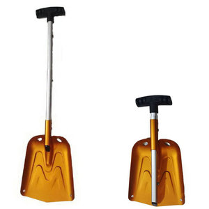 Pala telescópica para nieve de 78.5 cm extensible, de aleación de aluminio para uso en exteriores, para coche y camping. - Product Image 3
