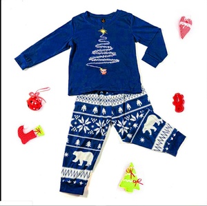 クリスマスパジャマセットミルクシルクフリース生地ホームウェアたくさんスタイルファミリークリスマスセット - Product Image 4