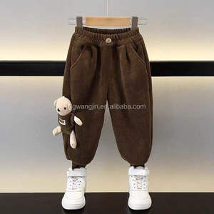 Nouveaux leggings en coton d'hiver bon marché fabriqués en Chine pour garçons vêtements pour bébés, y compris pantalons et pantalons pour petits - Product Image 4