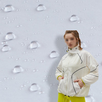 Veste d'extérieur pour femme en polyester 20D, extensible dans les quatre sens, résistante à l'eau, respirante, protection solaire, tissu rafraîchissant
