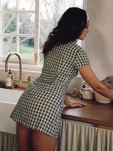 Vestidos de Mujer Elegantes y Sencillos, Estilo Casual, a la Moda, con Botones, Corte Ajustado, Midi, Rectos, para Fiesta, Verano - Product Image 2