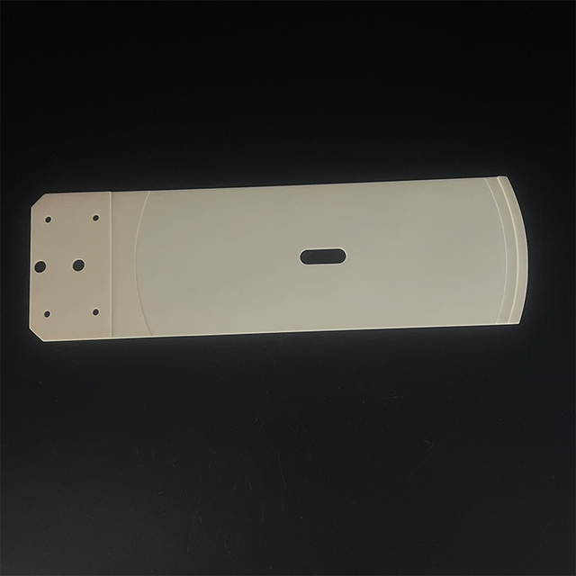 99.5% Laser Alumina Semiconductor Ceramic Arm Al2o3 Substrate Industrial Ceramic Parts High Temperature Resistance Cutting High