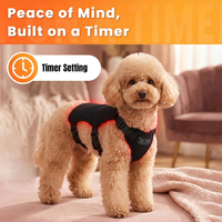 Thérapie par lumière rouge pour animaux de compagnie, minuterie de séance réglable professionnelle et distribution de chaleur personnalisée par lumière rouge