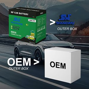Batterie de voiture DIN55414 12V 54Ah sans entretien, pour démarrage de véhicules et bateaux, remplacement - Product Image 1