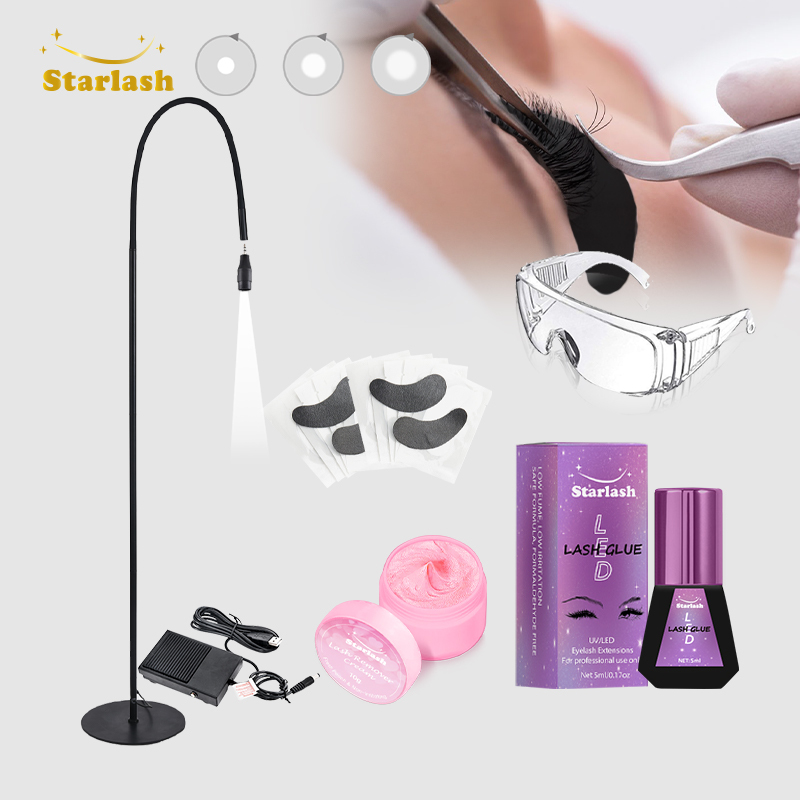 5W White Light UV LED Lamp Kit for UV Lash Extension