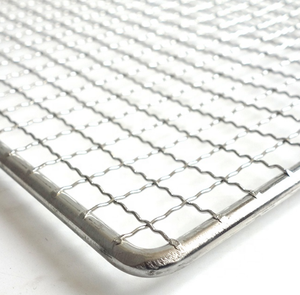 Juego de herramientas para parrilla de barbacoa al por mayor, de acero inoxidable sinterizado de alto flujo 304/316, soldadura estándar EN, superficie plateada TSHS, para exteriores - Product Image 1