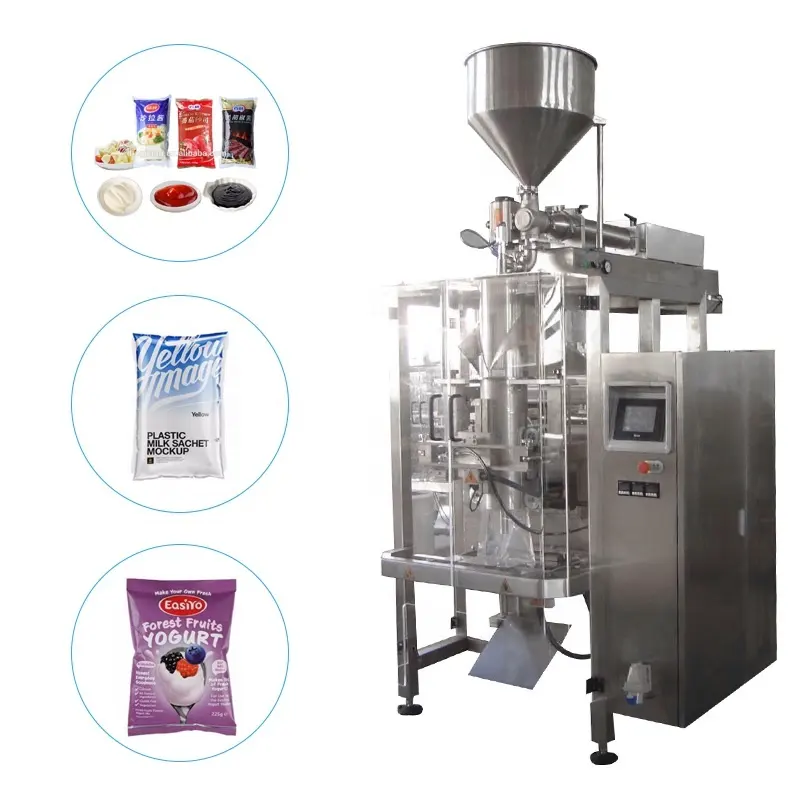 Автоматическая упаковочная машина для производства шампуня, молока, жидкости, 100 г, 500 г, сделано в Китае