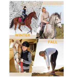 נשים רכיבה חורפי רכיבה מסיליקון מלא מושב סיליקון בנשיאת נשימות ויבש מכנסיים עמיד ויבש מכנסיים עם כיסים - Product Image 3