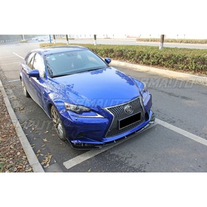 For Lexus IS 2015-2016 Car Front Bumper <b>Lip</b> Splitter Diffuser Body Kit <b>Gloss</b> Black Bumper Protector Modification Part - Product Image 6