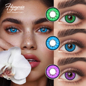 Haipurecon Lentilles souples Anime de meilleure qualité Lentilles de <span class=keywords><strong>contact</strong></span> Cosplay inspirées du dessin animé japonais <span class=keywords><strong>Sharingan</strong></span> - Product Image 1