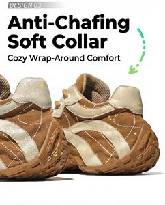 Zapatillas Chunky de Cuero Genuino para Hombre Yearning (Colección Primavera/Otoño) Diseño Retro-Contemporáneo Premium de Grano Completo (3-5cm) - Product Image 6