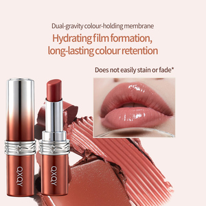 Private Label Glossy Luxury Red <b>Lipstick</b> Smooth Vegan Cream FashionHigh Quality <b>Moisturizing</b> & Long Lasting <b>Lipstick</b> Tube - Product Image 3