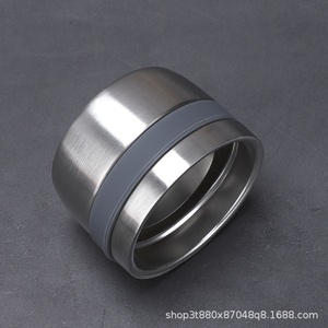 Tasse à eau de sport moderne tout acier inoxydable 316 grande capacité cartable d'extérieur petite bouche pour bouteille de coke - Product Image 5