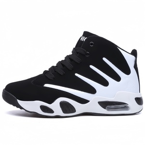 Nouveauté Chaussures de <span class=keywords><strong>basket</strong></span>-ball noires pour hommes en liquidation Semelle en caoutchouc pour la saison d'automne - Product Image 3