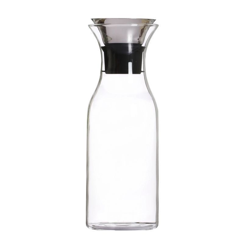 Borosilicate Glass Pitcher with Lid Water Carafe Jug for Hot/Cold Water Ice Tea and Juice Beverage glass water carafe