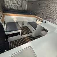 Camper électrique escamotable RoadVoyager pour Tacoma Hilux, extension double, coque de camping-car, cuisson par induction, charge utile 1000-1200 kg