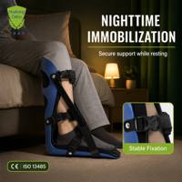 Attelle de nuit AFO réglable pour orthèse cheville-pied, idéale pour le pied tombant, la fasciite plantaire et la récupération après fracture