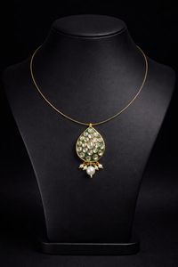 Traditional Gold Plated Kundan & Moti <b>Pearl</b> Choker Necklace <b>Set</b> – Stylish Indian Ethnic Wedding <b>Jewelry</b> with Drop Pendant - Product Image 6