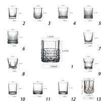 Verre à whisky, vin, bière, cocktail personnalisé avec logo, verre carré transparent gravé de 9 oz pour fête, mariage, bar