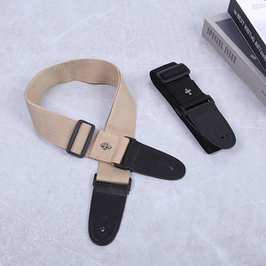 Correa de Guitarra Ajustable Cruzada, Diseño Personalizado, Patrón Elegante, Correa de Algodón para Bajo, para Guitarra Eléctrica, Acústica, Ukelele y Bajo - Product Image 4
