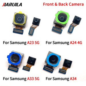 Caméra mobile en gros pour <span class=keywords><strong>Samsung</strong></span> A23 A23 A24 4G <span class=keywords><strong>A33</strong></span> 5G A34 A53 Caméra avant et caméra arrière Câble flexible Réparation de pièces de téléphone - Product Image 4