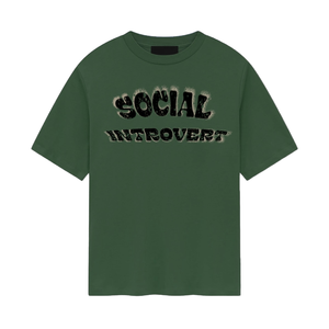 เสื้อยืดพรีเมียมสำหรับผู้ชาย เนื้อผ้าคอตตอน 100% แบบอินเตอร์ล็อค คอกลม ทรงลำลอง สีพื้น ทนทาน ระบายอากาศได้ดี พร้อมลายพิมพ์ - Product Image 1