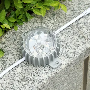 Hotel Villa Club Garden Outdoor Lighting Waterproof IP65 Aluminium Hotel Led RGB DMX512 Pixel Lamp Led Point Lights