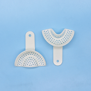 Dental Disposable Impression Tray <strong>Plastic</strong> Denture <strong>Instruments</strong> 5 Size - Product Image 4