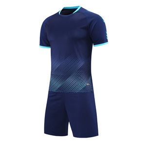 ملابس كرة قدم من الجيرسيه لممارسة كرة القدم للبيع بالجملة من صانعي المعدات الأصلية بألوان داكنة - Product Image 2