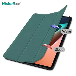 Folio Flip PU Tablet Cases Leather Smart PC Shell leather for Xiaomi Pad 5 cases Tablet Cover for iPad