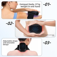 Masseur corporel professionnel rechargeable à compresse chaude et froide pour le cou, les épaules, la taille, la tête et le soulagement cervical
