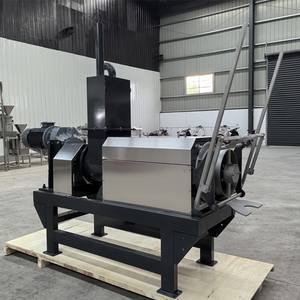Suministro de fábrica, separador de estiércol de aves de corral a la venta, separador de estiércol de vaca, máquina de prensas de tornillo de deshidratación - Product Image 6