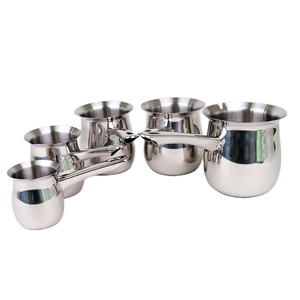 Decantador de café turco, Espresso, acero inoxidable, <span class=keywords><strong>Cezve</strong></span>, calentador, jarra humeante - Product Image 6