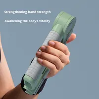 Fortalecedor de Agarre Profesional para Hombre, Entrenamiento de Fuerza de Mano, Resistencia Ajustable, Entrenador de Cinco Dedos, ABS+TPR+Resorte con Contador