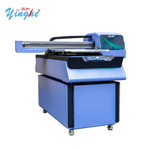 Imprimante jet d'encre UV à plat haute vitesse Yinghe 6090, 3 têtes I3200 CMYK+W+V avec caméra CCD pour bois, verre, métal, PVC, acrylique, stylo - Product Image 5