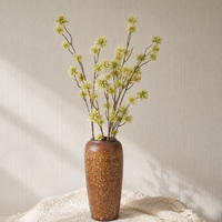 Künstlicher Camptotheca-Fruchtzweig Künstlicher Baumstamm Blumenwand-Hintergrund-Dekoration