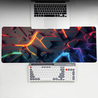OEM ODM Alas Mouse Gaming Kustom Besar 800x400mm Tahan Air Anti-Selip RoHS