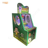 Jeux d'arcade Happy Soccer à pièces pour enfants, simulateur de tir de football pour la course