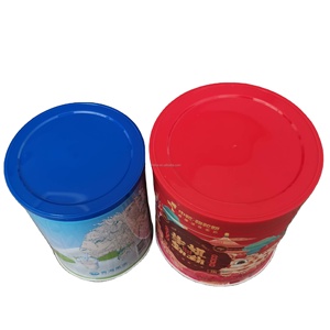 Latas de metal de 1kg, embalaje de alta calidad, forma redonda, hojalata para alimentos, lata de <span class=keywords><strong>leche</strong></span> <span class=keywords><strong>condensada</strong></span> - Product Image 3