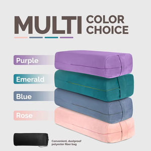 Cuscino <span class=keywords><strong>di</strong></span> Supporto in Spugna ad Alta Densità, Rettangolare, per Meditazione e <span class=keywords><strong>Yoga</strong></span>, con Logo Personalizzato, Fodera in Cotone Personalizzata, Ecologico - Product Image 3