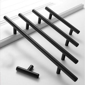YQ Modern Stainless Steel Furniture Handles for Kitchen Cabinet Wardrobe Dresser <b>Drawer</b> & Living Room <b>Pulls</b> - Product Image 1