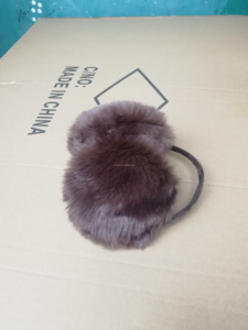 Solid Black <strong>White</strong> Color Unisex Warm Faux Furry Winter Outdoor <strong>Earmuffs</strong> Winter Comfortable Ear Warmer Kids Adult Cute <strong>Earmuff</strong> - Product Image 4